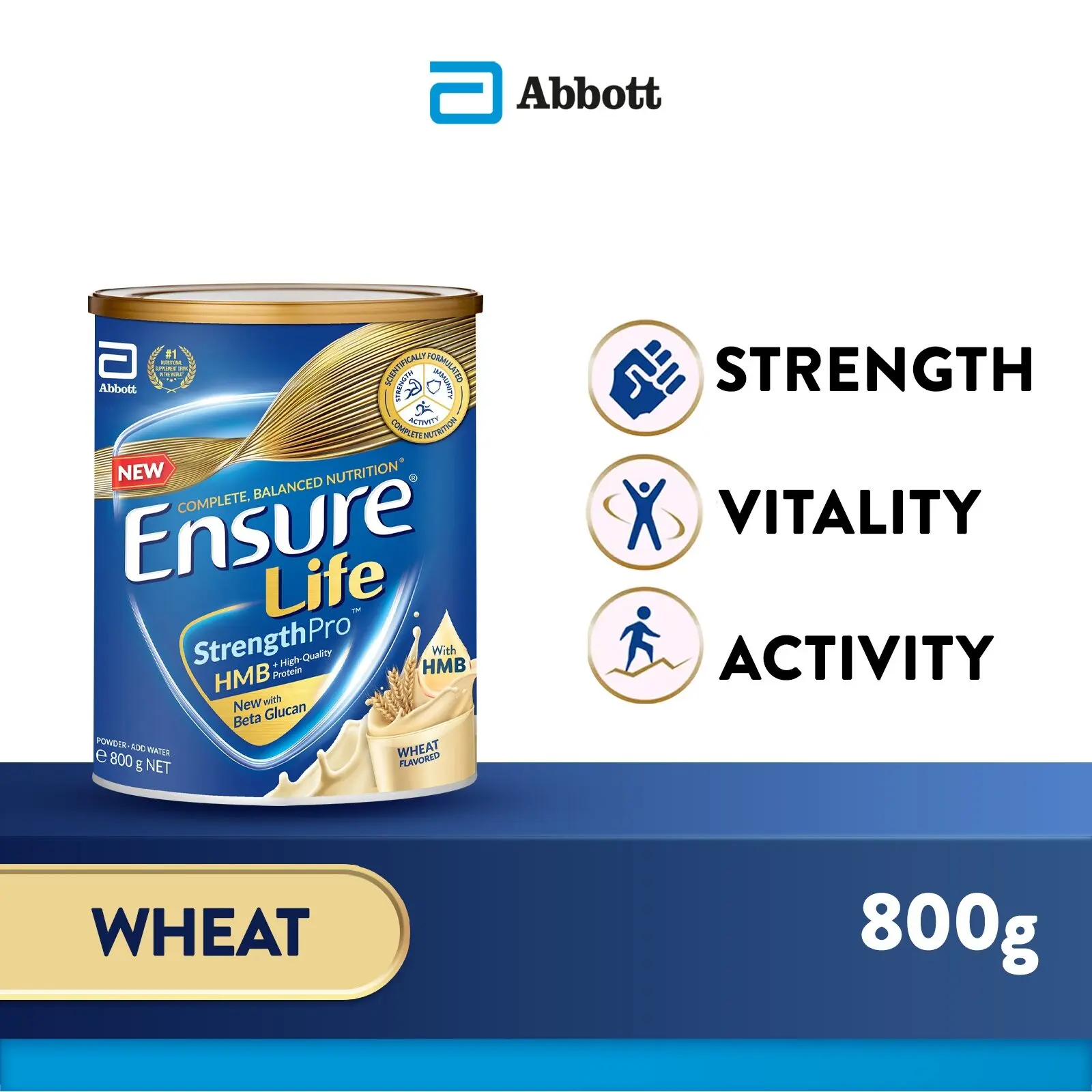 Ensure® Life StrengthProᵀᴹ Wheat 800g