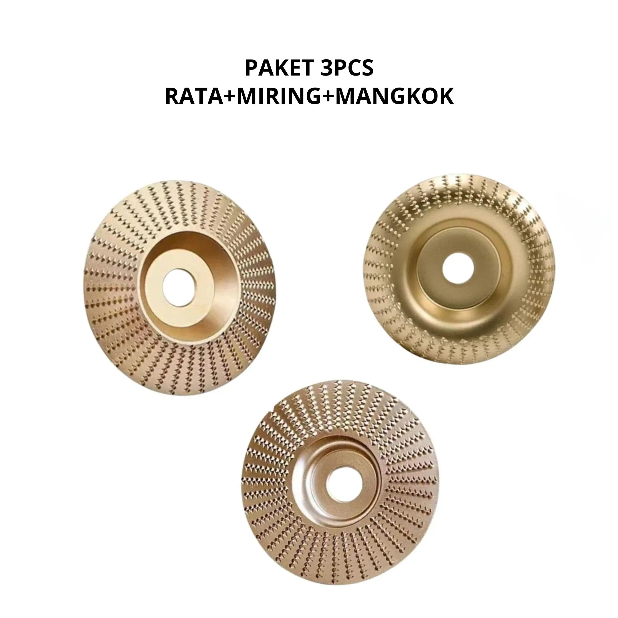 PAKET 3PCS (RATA+MIRING+MANGKOK)