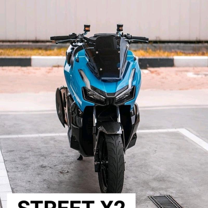 Visor Adv150 Street V2 Visor Adv160 Street X2 Windshield Adv street V2 tebal 3mm Motorcycle 0