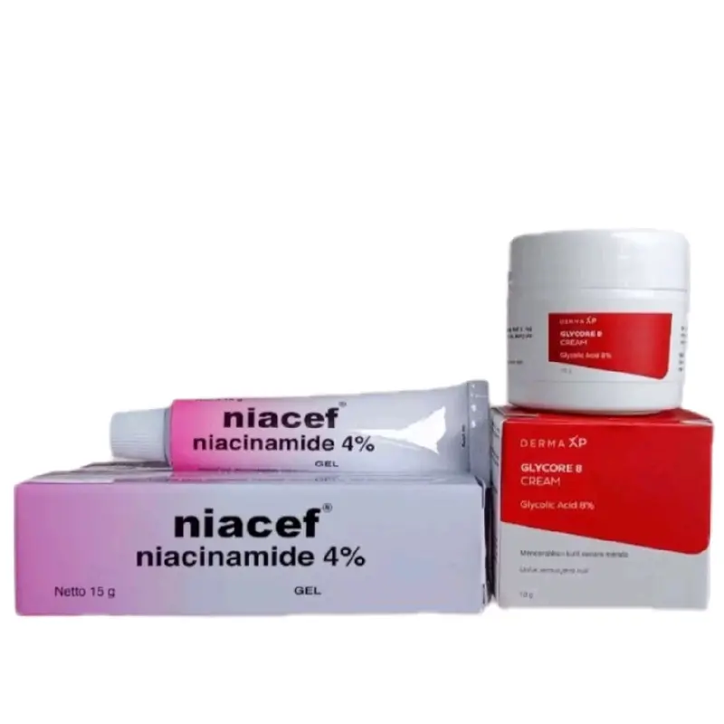 Best Combo Niacef + Glycore 8||Ampuh Atasi Masalah Kulit Wajah 1