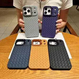 [QC] Softcase Model Anyaman + Standing For Infinix Hot 40 40i 50 50i 60 60 Pro Plus Note 60 50 40 Pro Smart 5 7 8 8 Pro 9 9 HD 10 10 Plus Casing Anyaman TPU Color Phonecase