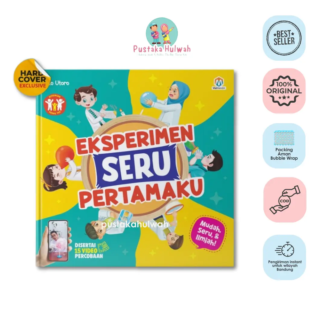 Eksperimen Seru Pertamaku - Hardcover
