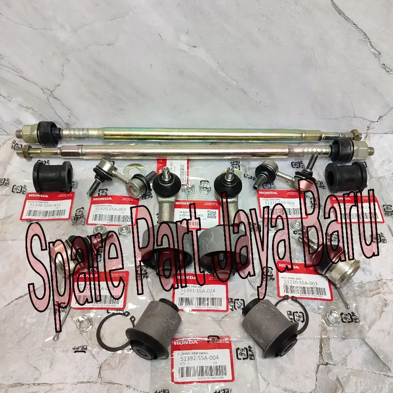 Paketan Komplit Kaki Kaki Depan Honda Stream 1.7cc 2.0cc 2002-2006 14pc Original Japan 3