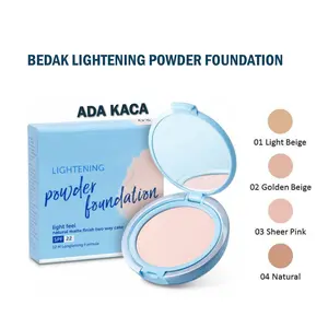 Bedak Kaca Lightening Powder Foundation Light Feel Tahan Lama