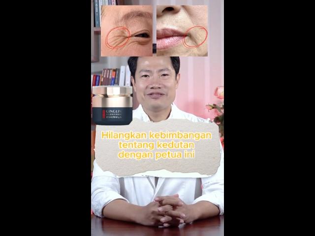Krim Anti-Kedutan, Menganjalkan, krim anti-jeragat dan melasma yang kendur, suplemen kolagen Qinglin-50g 5
