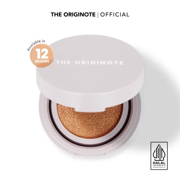 The Originote High Cover Serum Cushion - 100% Original HALAL - Concealer Foundation [BPOM]