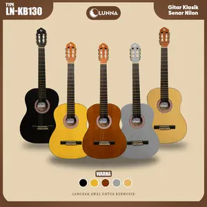 LUNNA Gitar Klasik LN - KB130 Senar Nilon Model Bulat