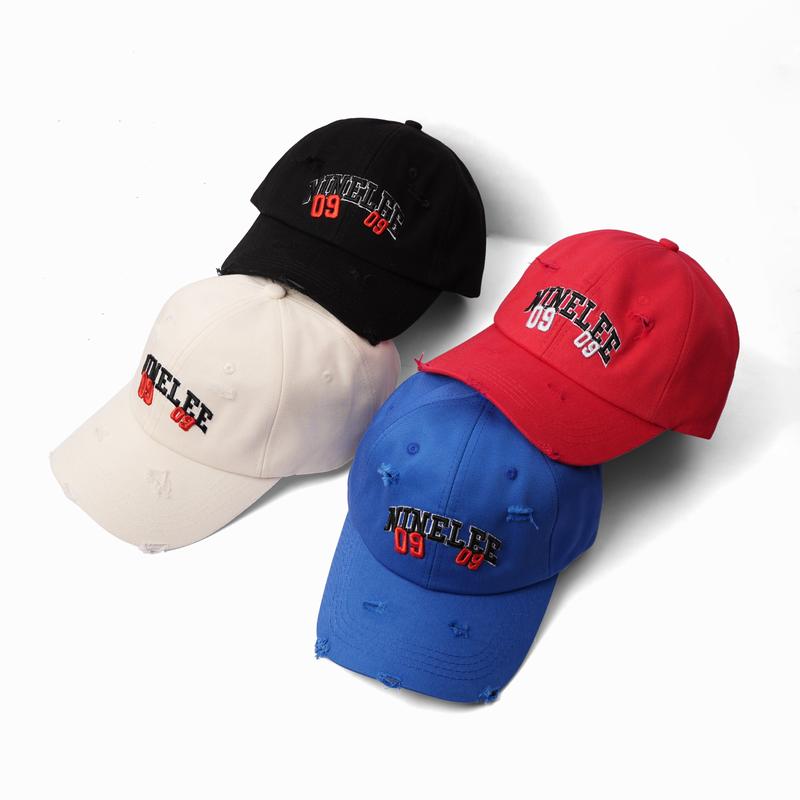 Mũ lưỡi trai V3 Nine Lee 09 phong cách rách cá tính nón kết nam nữ Nine Lee chất vải mềm thoải mái Hat Cap Voi