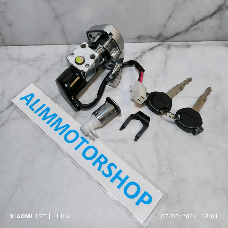 Kunci kontak Assy+sadel/kunci jok belakang Honda Vario 110 Vario karbu Accessories Foto motorcycle 5