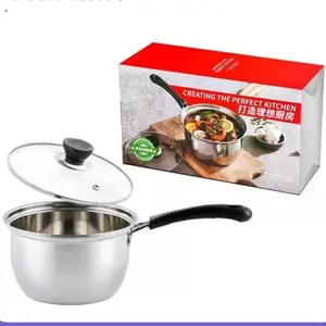 Frypan Hitam Deep Work Anti Lengket 18cm / Panci Susu Anti Lenket Best Seller