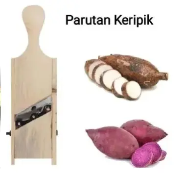 serutan keripik pisang / singkong 1