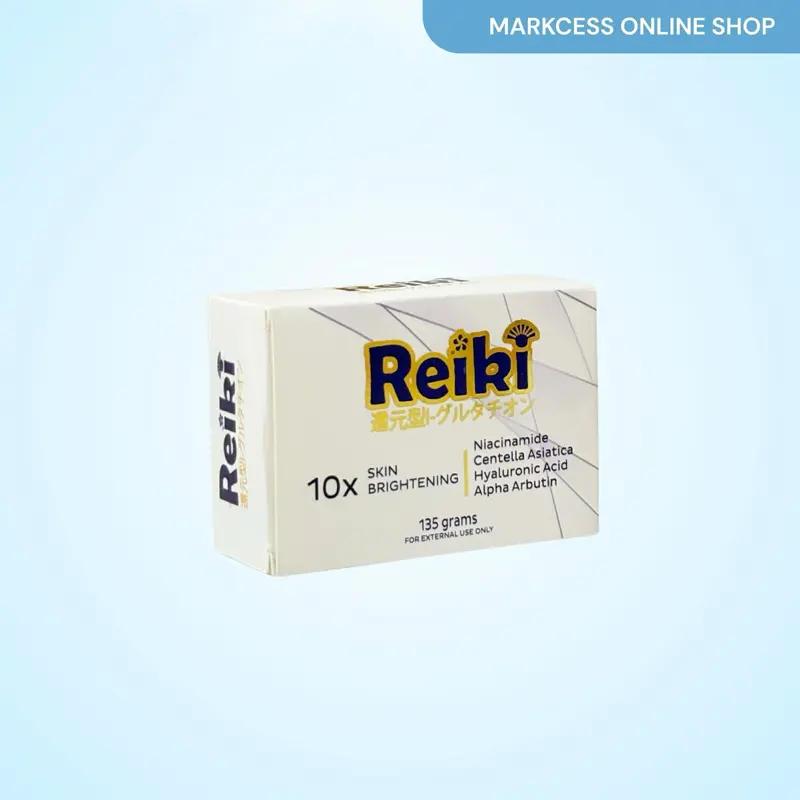 reiki glutathione Reiki 10x Skin Brightening Soap 135g by Amari Aesthetic- Niacinamide, Alpha  Arbutin, Glutathione