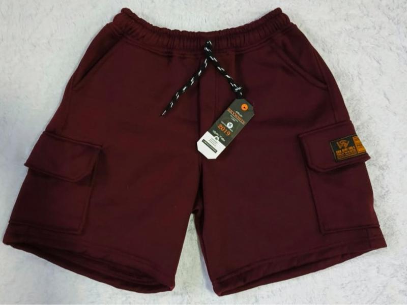SKYWHITE celana pendek boardshort bahan fleece tebal 5