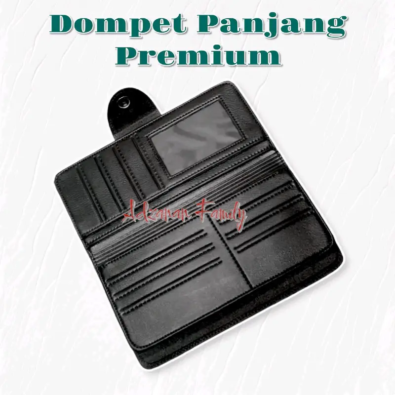 Dompet Panjang Pria Wanita Modern Murah Dompet Pria Panjang Terbaru Semi Kulit Dompet Kartu Cowok Dompet Laki-Laki Dompet Kulit Kualitas Premium Wallet Dompet 501 Dompet Kulit PU Banyak Slot Kartu Uang 2