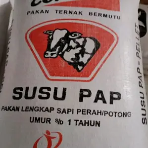 Comfeed susu pap pellet pakan sapi kambing anakan setengah kg