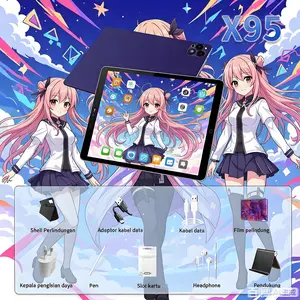 X95 2026 Gaming Tablet 4K Ultra HD 16GB+1TB 5G Full Support Ideal untuk Gaming dan Bisnis murah smart berry tab kid 1 jutaan i padmini