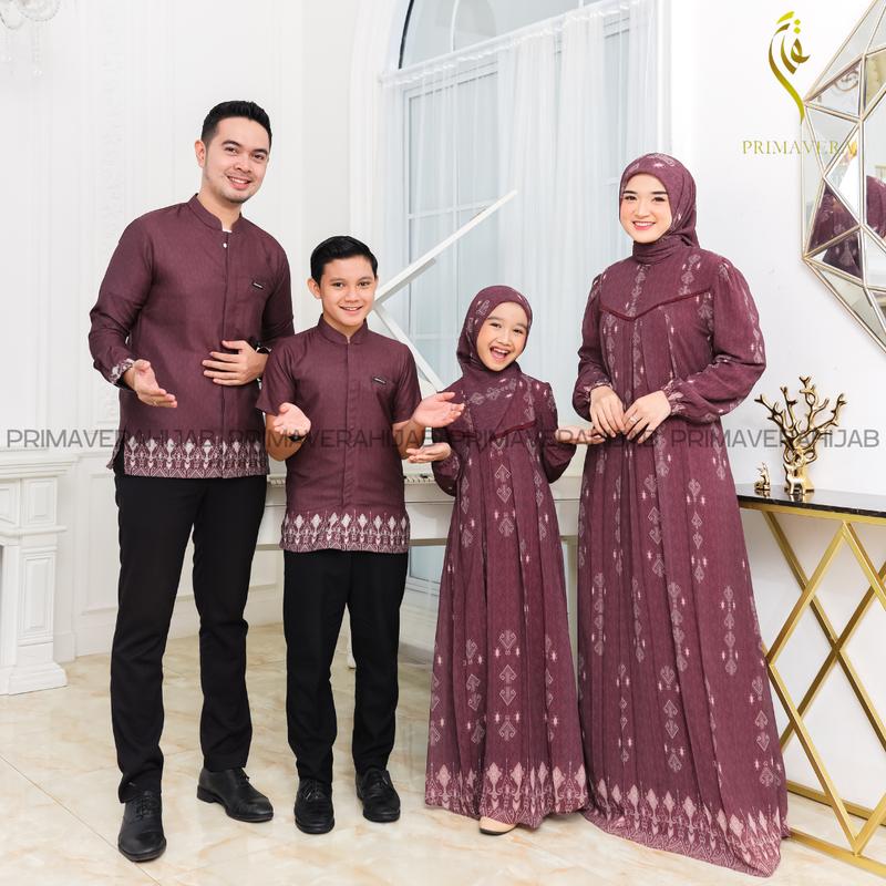 SUKARO SARIMBIT COUPLE KELUARGA DRESS FAMILY SET COUPLE SET PRINTING PREMIUM 1