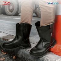 Gambar Cheetah Sepatu Safety  Kerja   Boots Rebount 7288H Hitam - 6 dari hokione.id Kota Administrasi Jakarta Pusat 5 Tokopedia