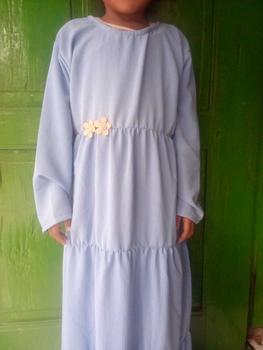 Product Review of Gamis Anak Princess 3-12 Tahun Model Susun Bahan Voxy Melar Balita Murah Kids Batita Kecil Perempuan Cewe Cewek Remaja Tanggung from W**i N**a 1