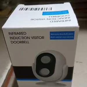 【TERLARIS】Daytech Alarm Pintu Sensor Infrared HW06 dengan BONUS 3 BATERAI 20 Jenis Musik & 4 Level Volume 0-120dB untuk Rumah & Toko Anti Maling Selamat Datang