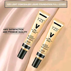 { RESMI BPOM } Alas Bedak YZS Yurizumi Matte Foundation Concealer Oil Control BB Cream Makeup Glowing Tahan Lama dan Anti Air - Waterproof Wajah Chocolate