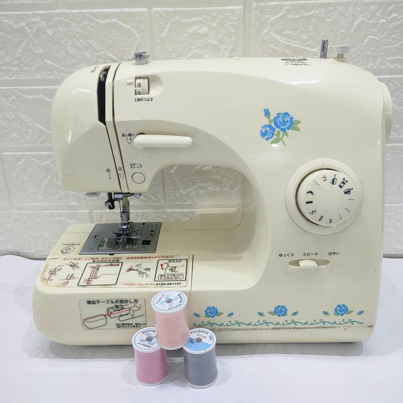 Máy may Jaguar 14 CN cơ bản nhỏ gọn dễ sử dụng may đường thẳng zic zắc thùa khuy và giả vắt sổ máy may