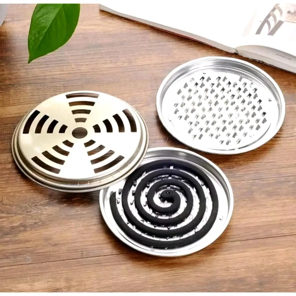 ALAS TATAKAN COVER TEMPAT OBAT NYAMUK BAKAR STAINLESS