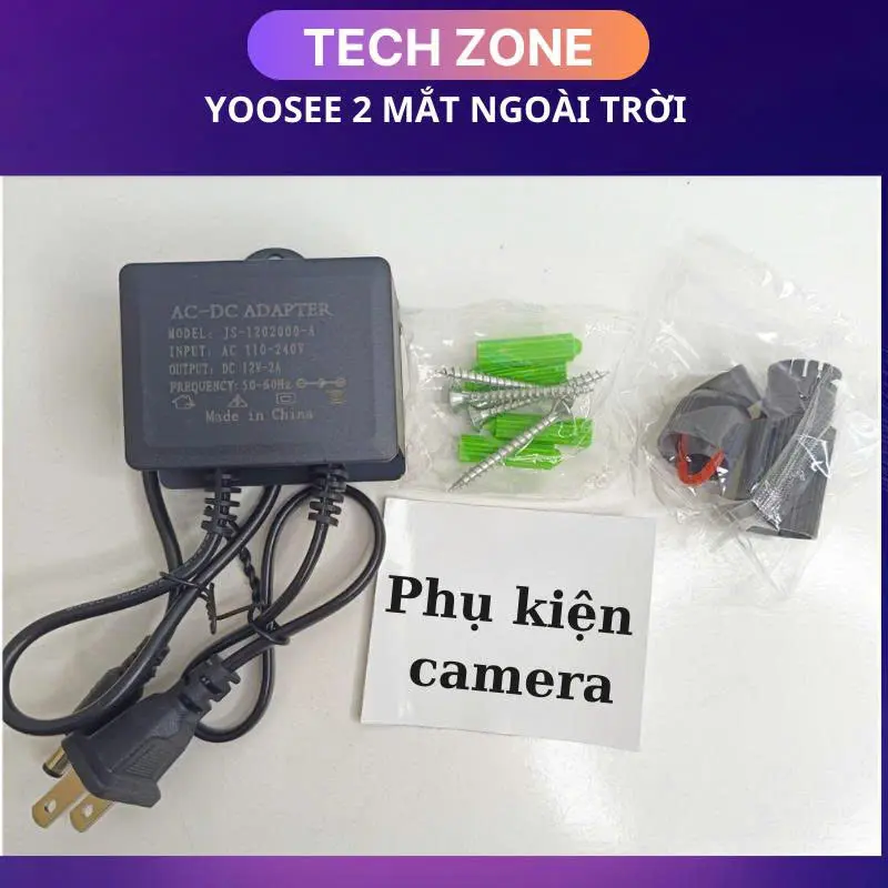 [PHIÊN BẢN ĐẶC BIỆT] Camera wifi 2 mắt ngoài trời KỲ LÂN có loa đàm thoại 2 chiều , có màu ban đêm , cảnh báo chụp ảnh gửi về máy , xoay 360 độ , có đèn LED cảnh báo 6