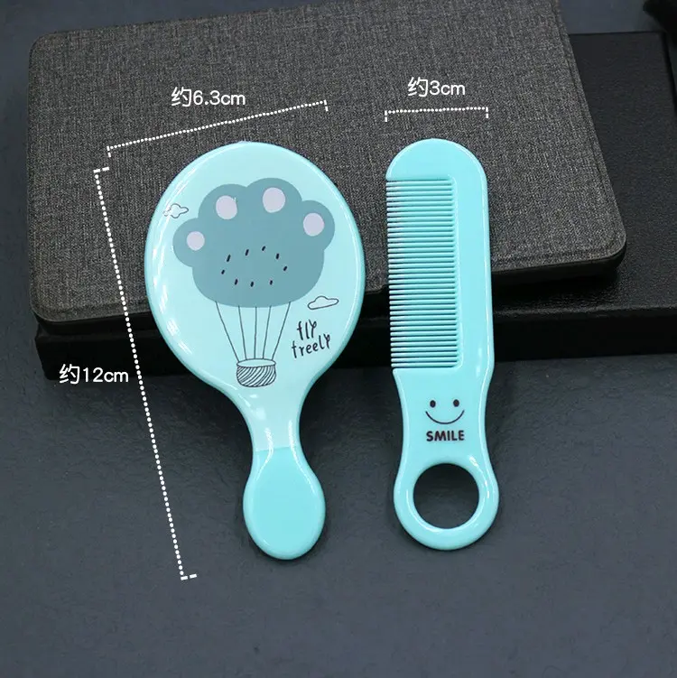 Kaca dan sisir set -  cermin mini set  sisir / kaca gagang kecil / kaca make up Ledi mart 3