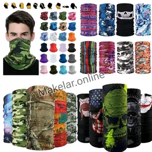 Bandana Buff Baff Masker Multifungsi Tanpa Jahitan Syal Selendang