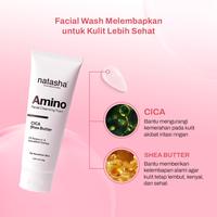 Gambar Natasha Amino Facial Cleansing Foam 100ml - Membersihkan Wajah & Membantu Mengurangi Minyak Berlebih untuk Semua Jenis Kulit dari Natasha Skincare Kab. Tangerang 3 Tokopedia