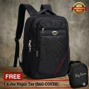 [JURAGAN TAS] POLO BACKPACK TAS PRIA TAS POLO H750 TAS RANSEL PRIA TAS SEKOLAH TAS RANSEL POLO TAS RANSEL LAPTOP + BAG COVER ANTI AIR