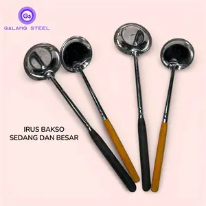 Paket 4 Biji irus Bakso/Sayur,2pcs Sedang,2pcs Besar stainless