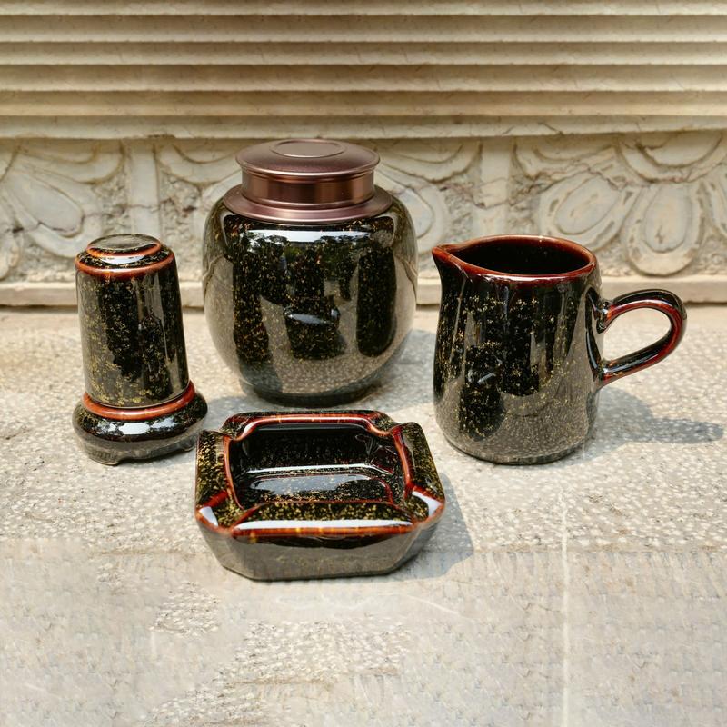 Mua lẻ Phụ kiện bộ ấm chén Hoàng Kim Sa Bát Tràng