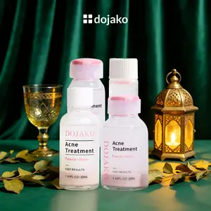DOJAKO Acne Treatment Powder Water Perawatan Obat Totol Jerawat Hydrating Salicylic Acid Lactic Acid Calamine Centella Root Extract Berjerawat Kering Wajah Memudarkan
