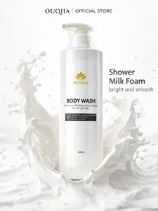 [OUQIIAskin] Sabun Mandi Susu Premium Shower Liquid Milk Melembabkan Kulit Menutrisikan Kulit BPOM 420ml
