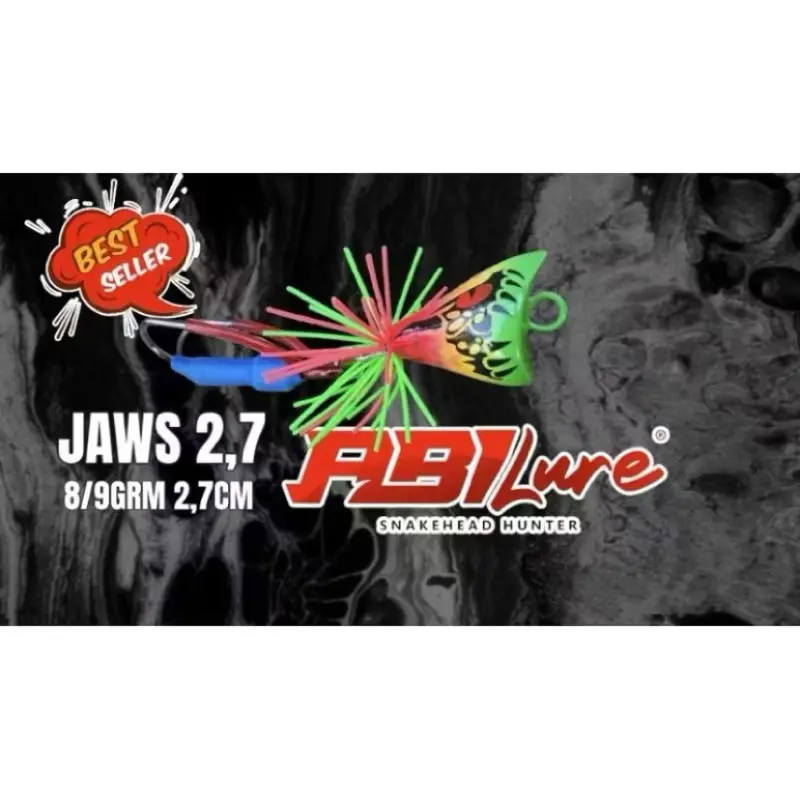 JAWS FROG MINI BY ABI LURE UMPAN CASTING GABUS DAN IKAN TOMAN 3