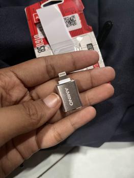Product Review of AMINO Mini OTG USB TO L Adapter Converter USB 3.0 Plug Play Flashdisk Data untuk Iphone X XR 11 12 13 14 Pro Max from M**u 3
