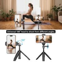 Gambar APEXEL Tripod HP Kamera Aksi Tongsis Monopod Portable with Fill Light - APL-JJ077FL dari Apexel Indonesia Kota Administrasi Jakarta Barat 5 Tokopedia