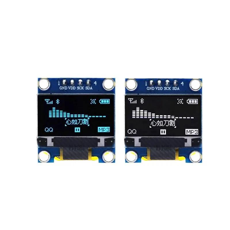 Diyuser 1PC 0.96 inch ssd1306 Màn hình OLED 128x64 IIC I2C màn hình góc nhìn…