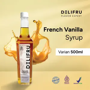 Delifru Syrup French Vanilla - Sirup French Vanilla 500 ml