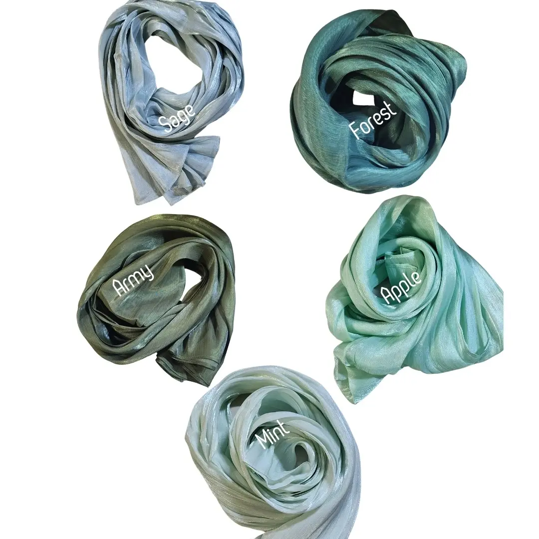 Viral Shimmer Dazzle Shawl (Soft Satin Silk)