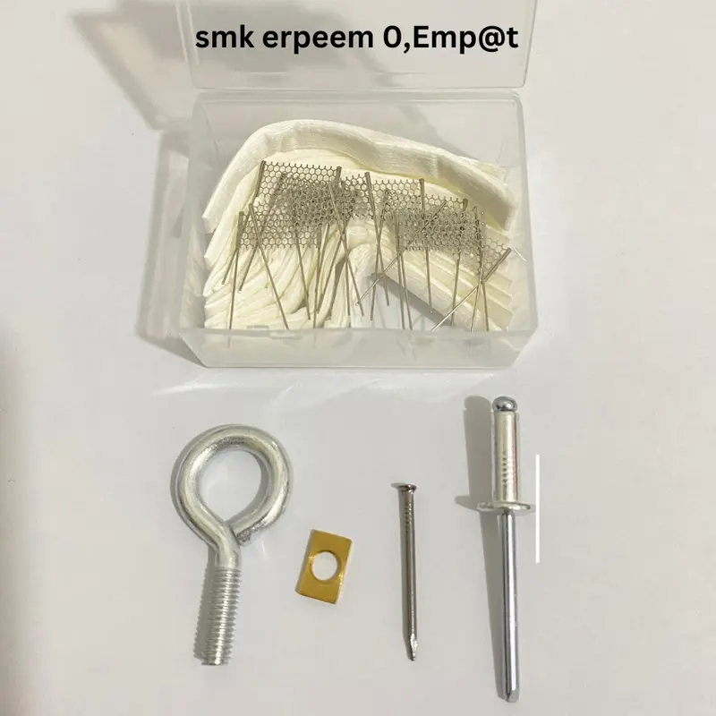 Kit Set Obeng Mur O4 Set Box Putih untuk Perbaikan - Cocok untuk Ubin dan Kayu 0