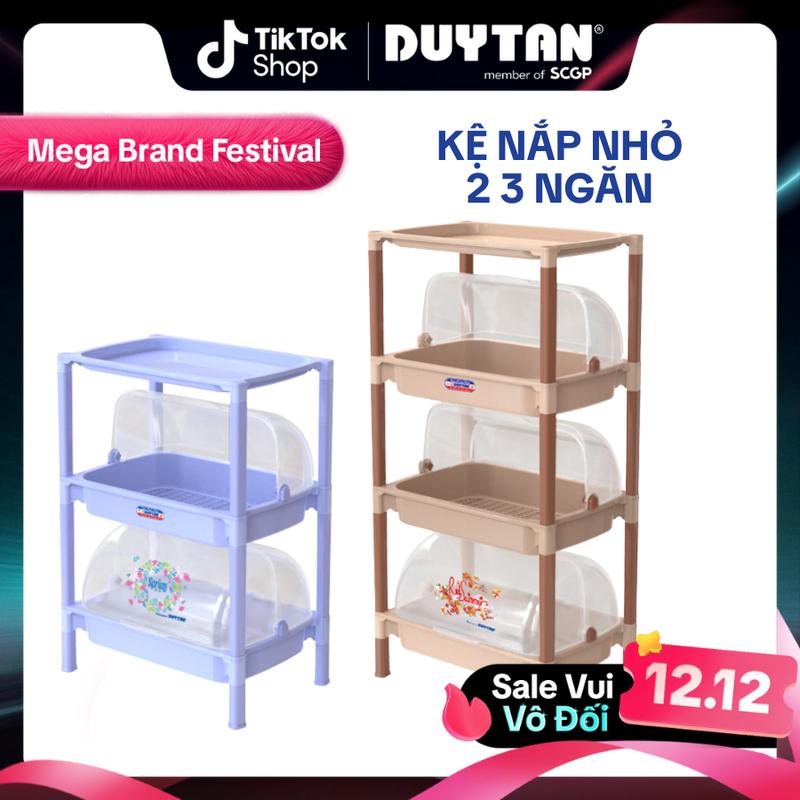  Kệ nắp nhỏ DUY TÂN nhựa PP 2 tầng 3 tầng úp chén bát đựng đồ đa năng 
