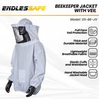 Gambar Jaket Anti Lebah – Bee Keeping Jacket Pelindung Tubuh & Kepala | Anti Sengat Lebah dan Tawon Putih dari gudangsafetycom Kota Administrasi Jakarta Barat 1 Tokopedia