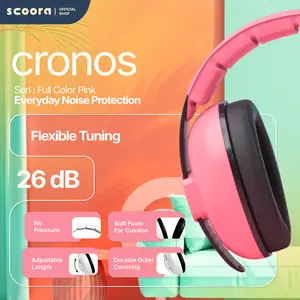 SCOORA EARMUFF CRONOS PINK