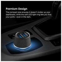 Gambar Oraimo Car Charging Mobil / Motor Highway Dual USB OCC-21D 10.5W Car Charger Kit Ultra Highway Pro QC 3.0 & PE 2.0 dari Venus Mobile Kota Administrasi Jakarta Barat 3 Tokopedia