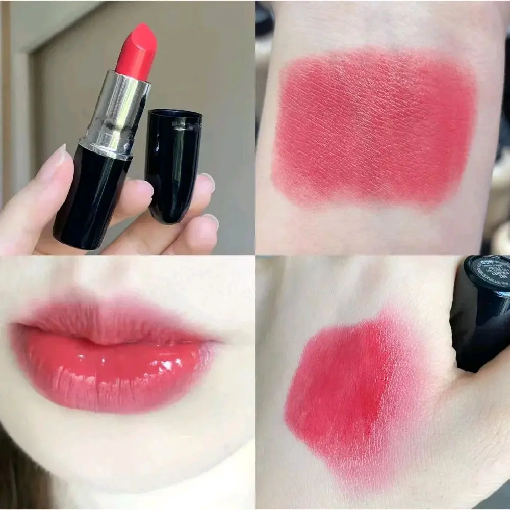 lipstik putar murah pink merah glossy waterproof tahan lama Lipstick Bibir