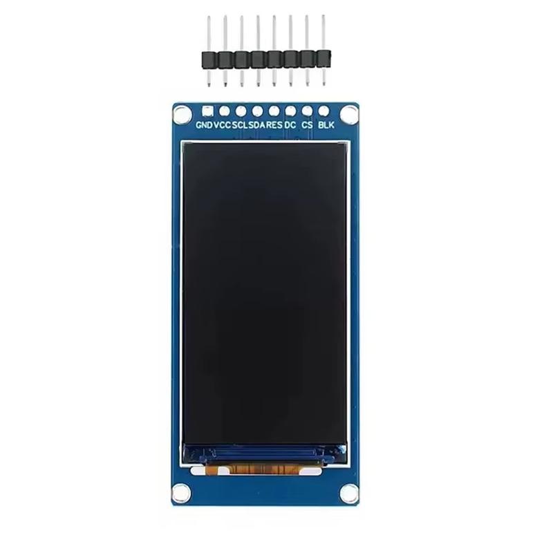 Màn hình TFT IPS 1,9 inch, góc nhìn rộng, màn hình LCD hiển thị màu, module hiển thị màu, cổng truyền dữ liệu SPI, độ phân giải cao 170×320, ST7789