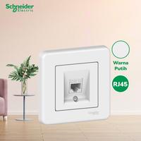 Gambar Schneider Electric Outlet Data Leona RJ45 Cat 6 Single Putih - LNA4700121 dari hokione.id Kota Administrasi Jakarta Barat 4 Tokopedia